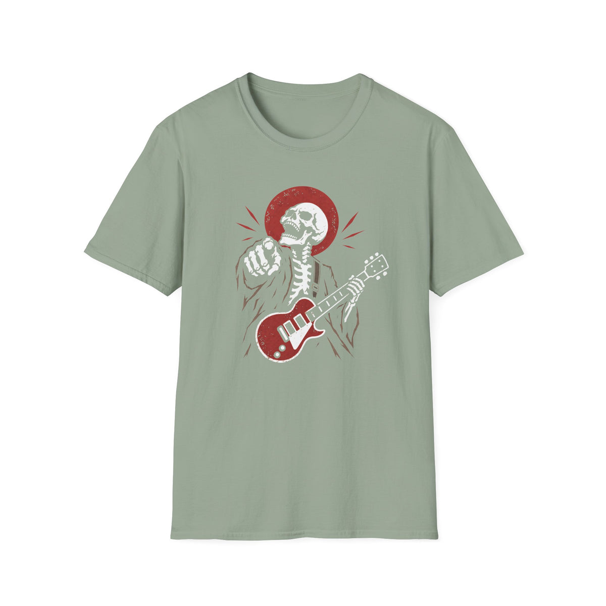 Skeleton Guitarist T‑Shirt