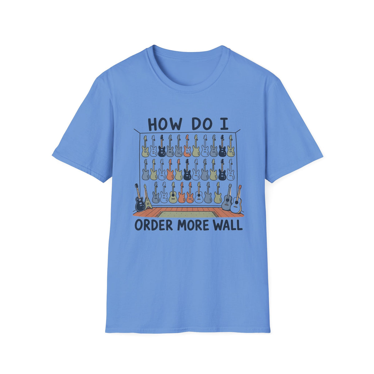 More Wall Guitar Collection T-Shirt
