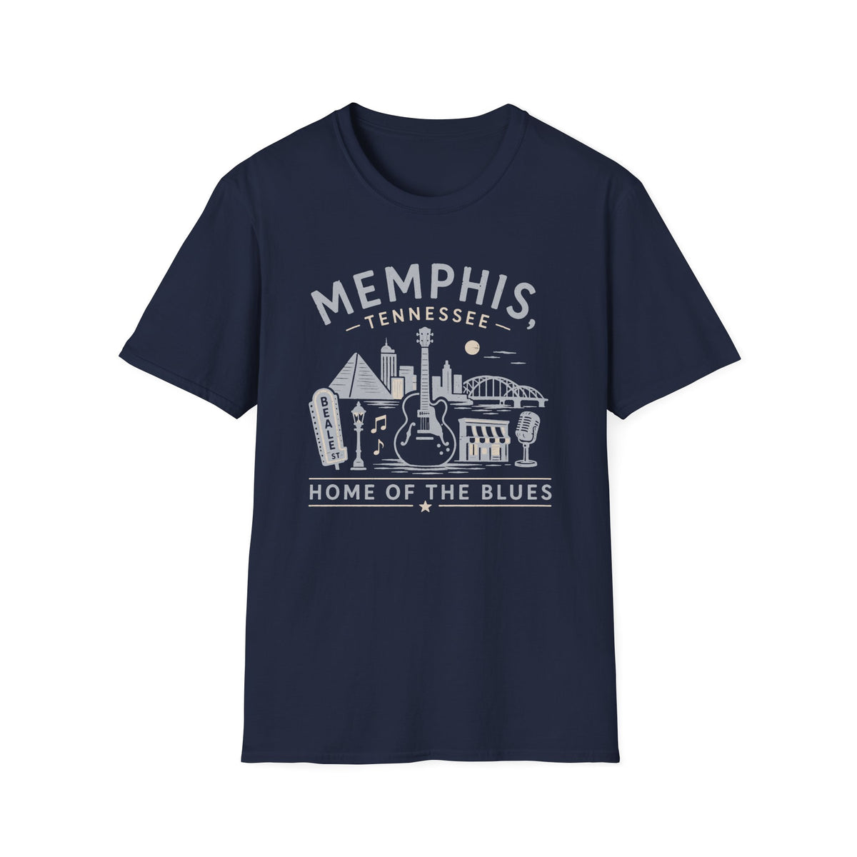 Memphis Home Of The Blues T-Shirt