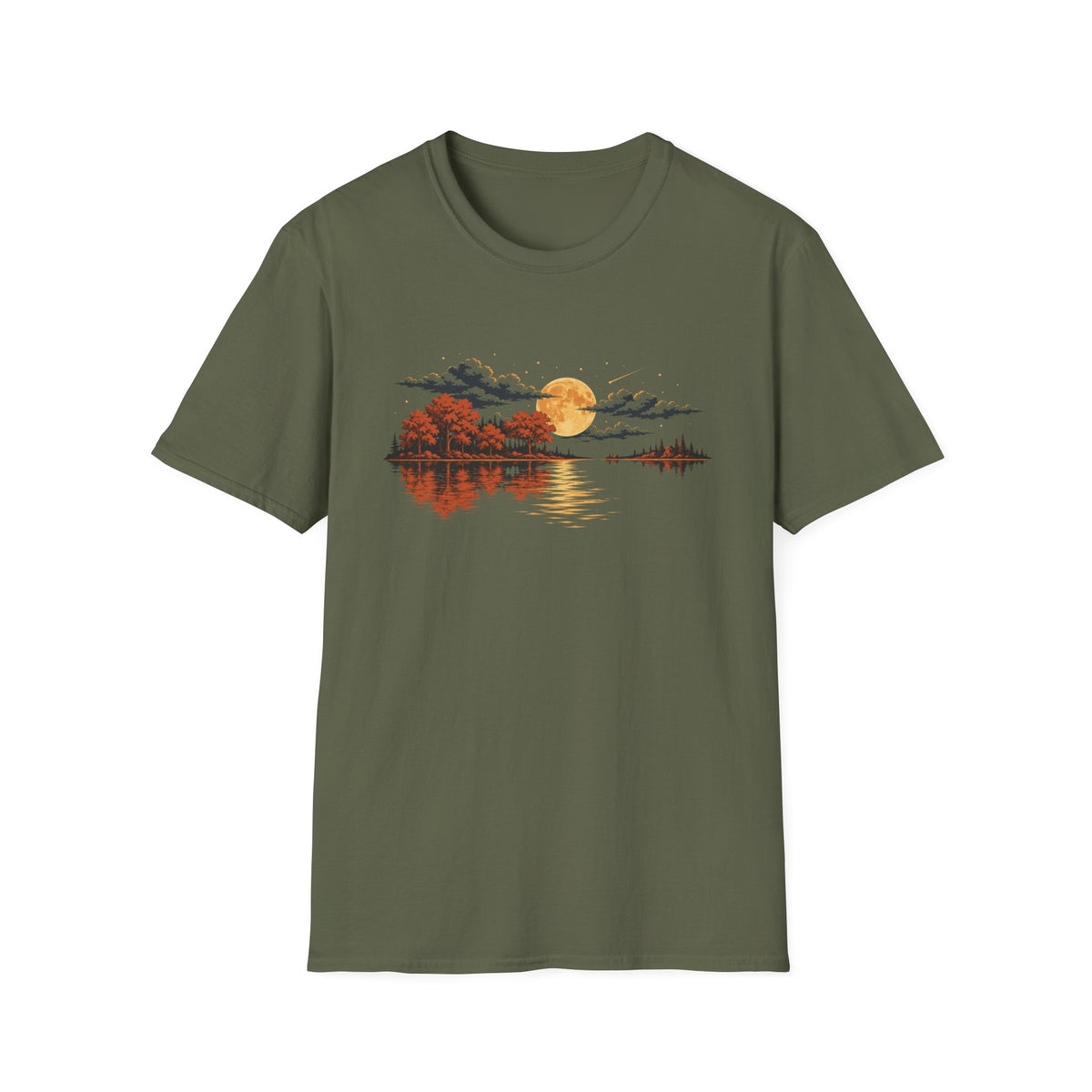 Guitar Nature Reflection T-Shirt
