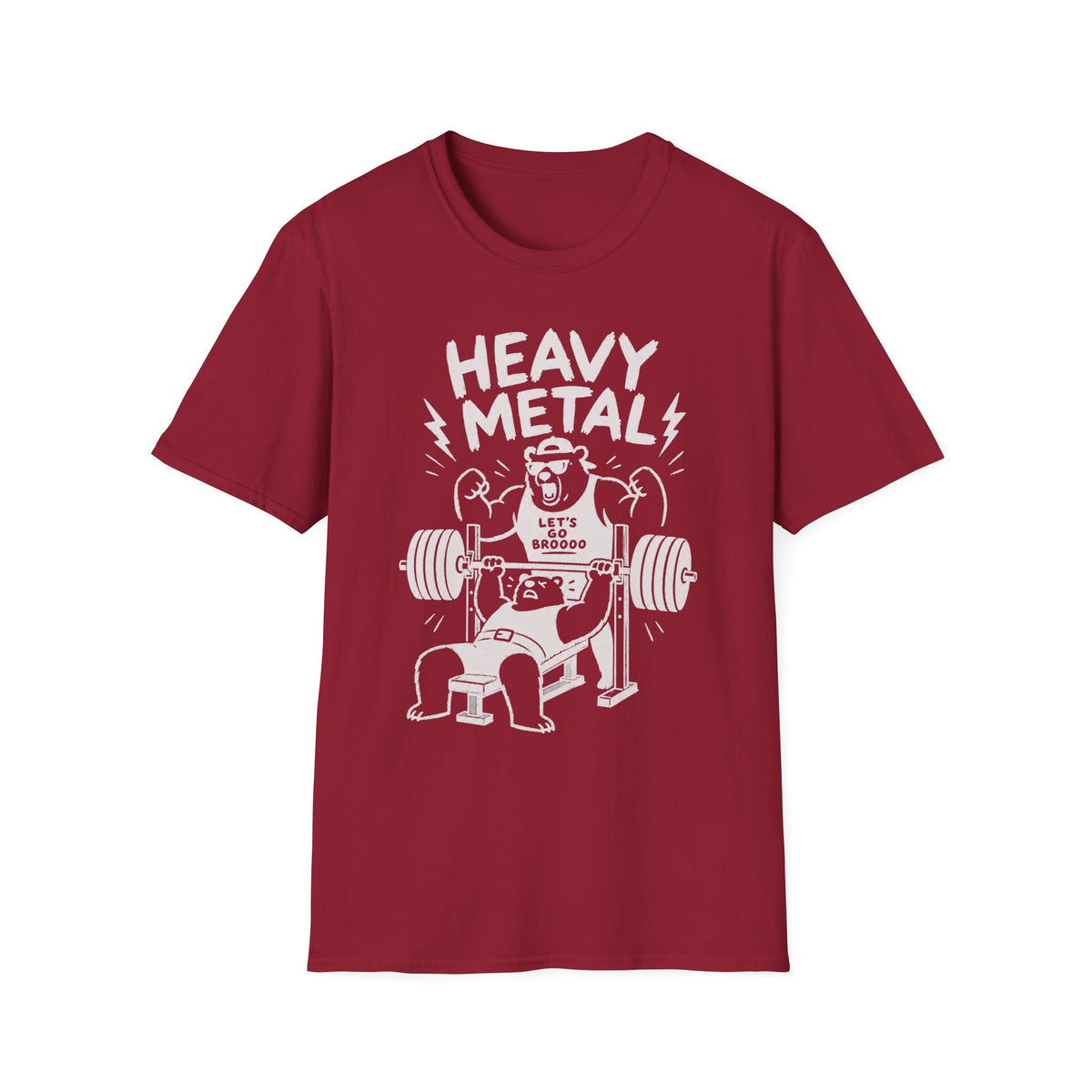 Heavy Metal Bench Press T‑Shirt
