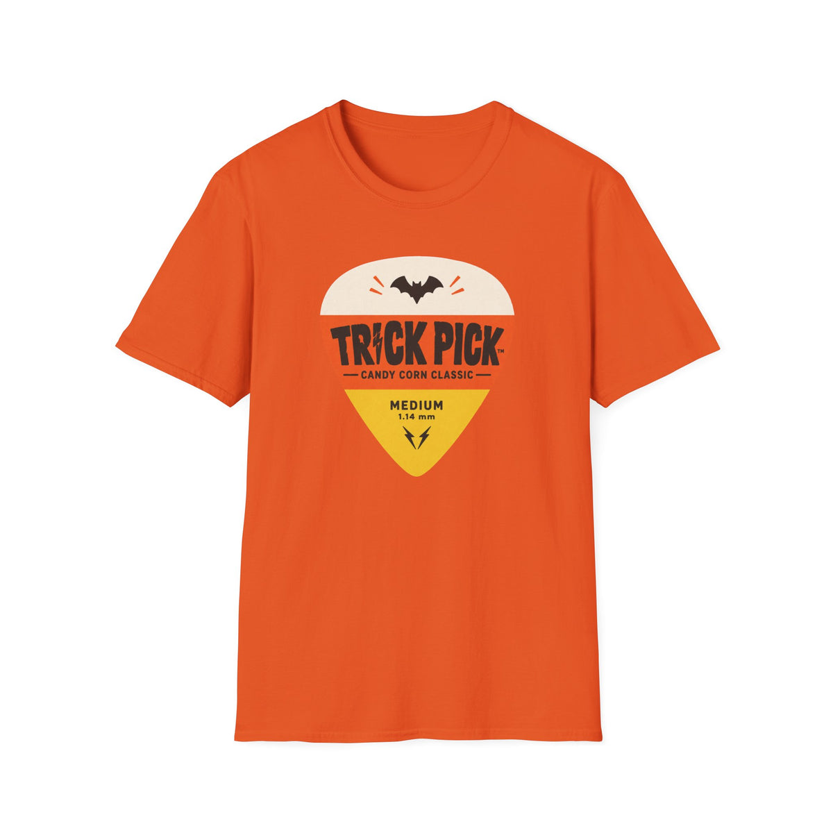 Candy Corn Guitar Pick T-Shirt